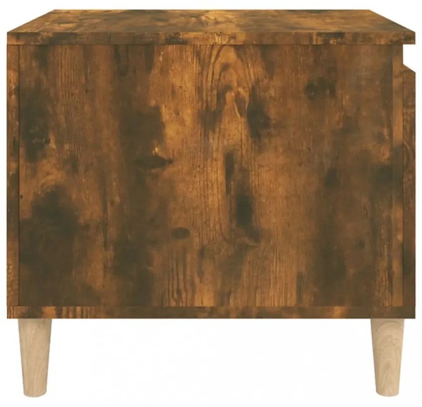 füstös tölgy színű fatermék dohányzóasztal 100 x 50 x 45 cm