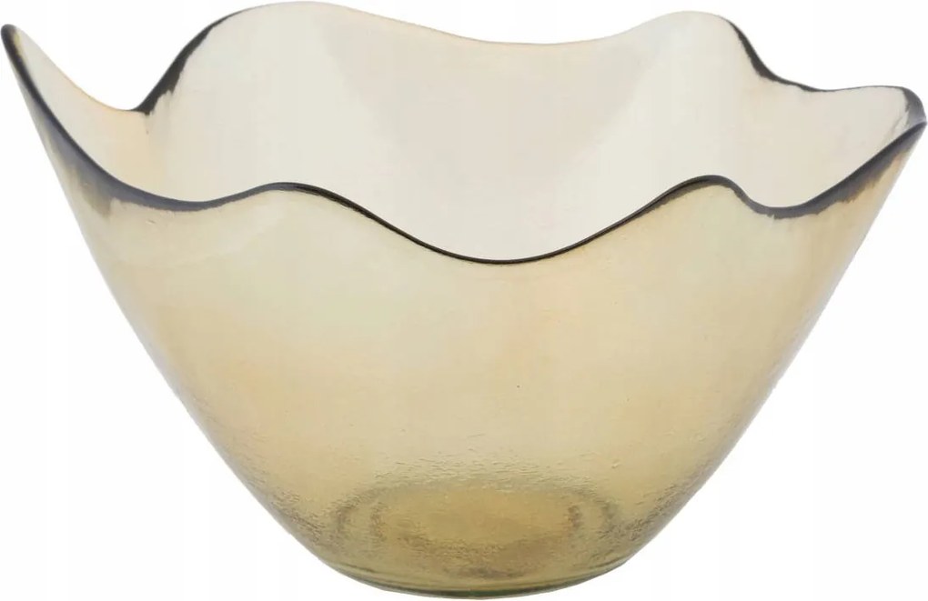 Újrahasznosított üvegből készült dísztál, Ø 30 cm