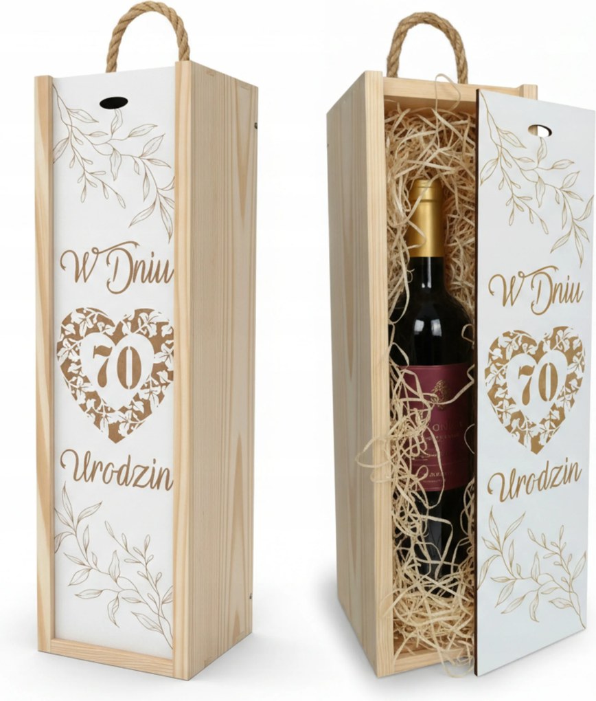 Doboz Boros szeszesital doboz ajándék 70. születésnapra