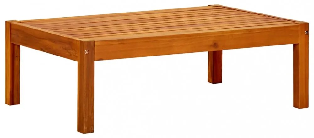 tömör akácfa kerti asztal 85 x 57 x 29 cm