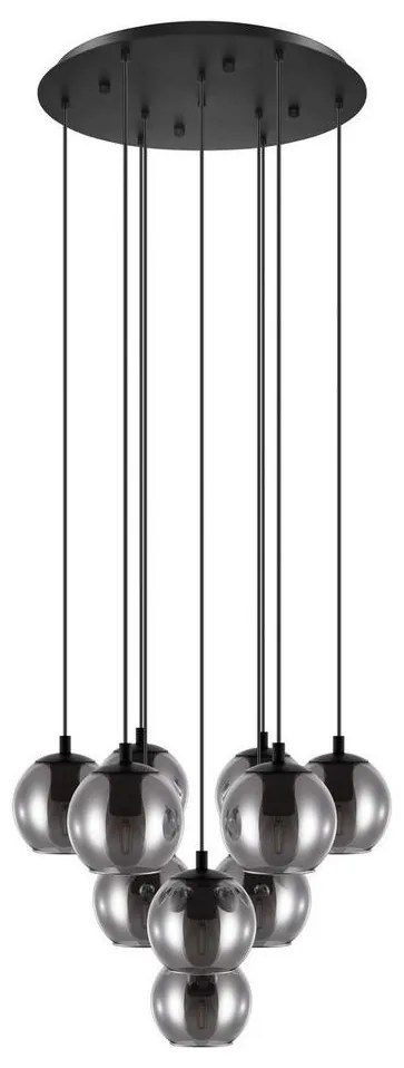 Eglo 98654 - Csillár zsinóron ARISCANI 10xE27/40W/230V