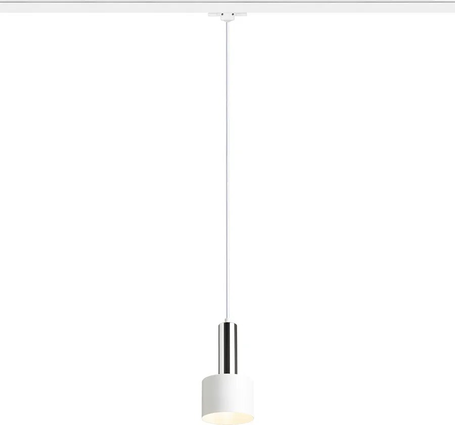 RENDL GIULIA 12 háromáramkörös sínre fehér króm 230V LED E27 11W