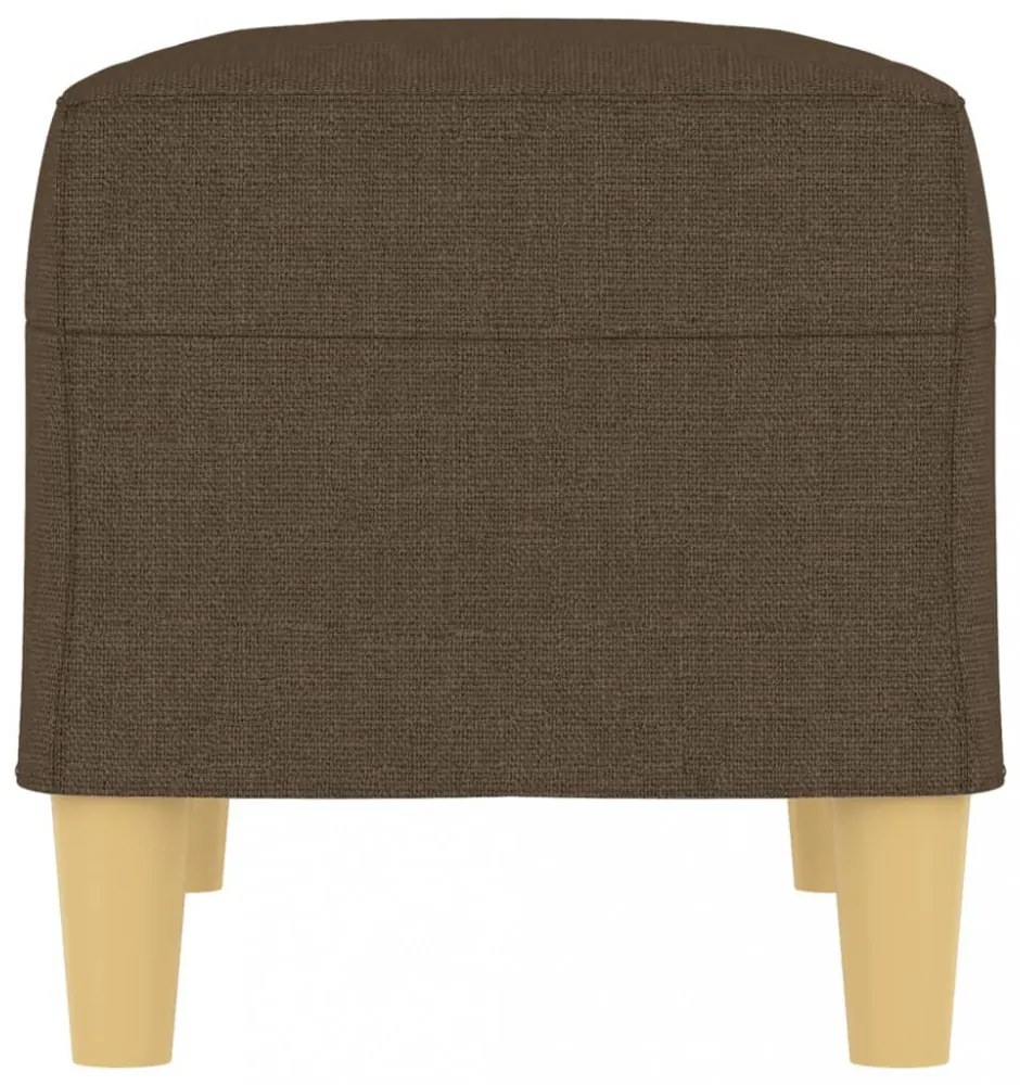 barna szövet pad 70 x 35 x 41 cm