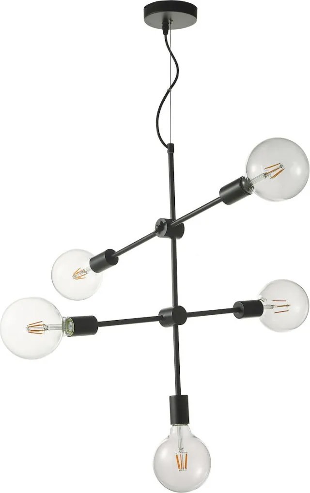 Dar Lighting YONAH YON0522 Függőlámpa 5x60W/E27