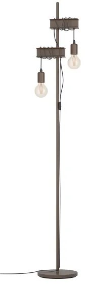 Eglo 43526 - Állólámpa TOWNSHEND 2xE27/10W/230V