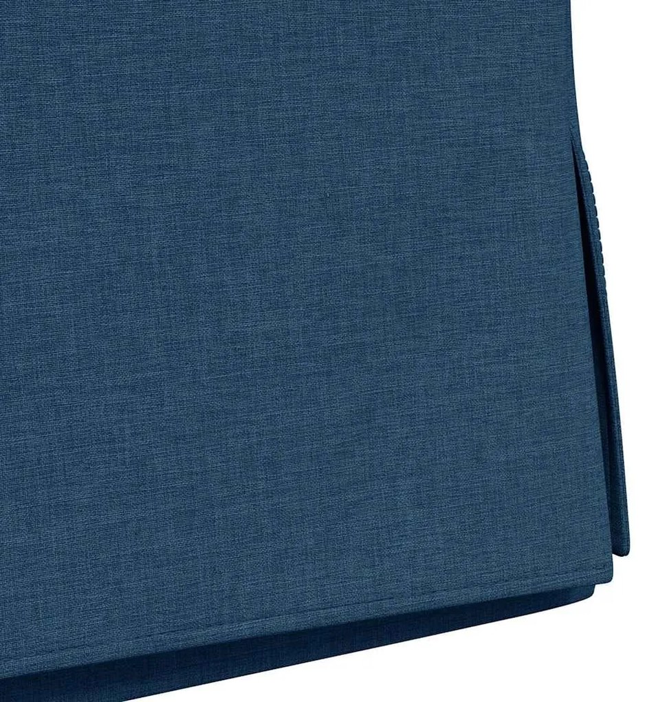 Étkező Székek 2 pcs Kék 57 x 67 x 98 cm szövet