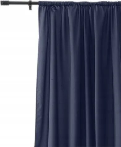 Függöny Kész Szalag 140x250 Sötétkék