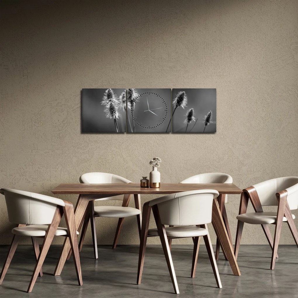 Kép - Bézs színű puha fű N⁰2 (órával) (90x30 cm)