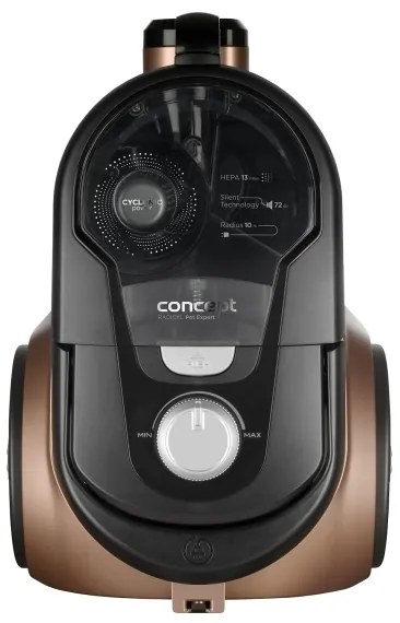 Concept VP5240N - Porzsák nélküli porszívó 4A RADICAL PET EXPERT 2,5 l 800W/230V bronz