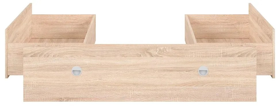 Fiók az ágy alá Nepo Plus 160 cm (szonoma tölgy) (3 db.). 1098333