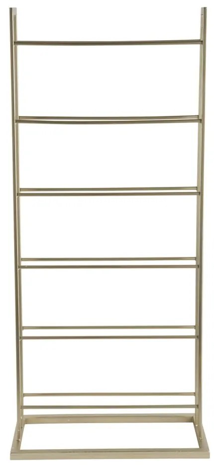 Aranyszínű fém bortartó polcos állvány, palackok száma 5 38x84,5x20 cm Single Floor – PT LIVING