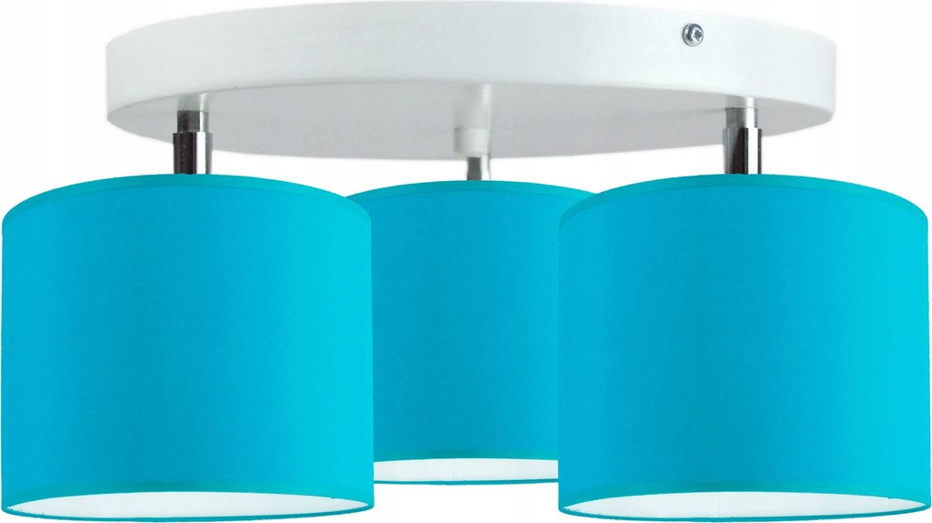 Modern Mennyezeti Függő Lámpa plafon divatos türkiz lámpabúra 20cm Led