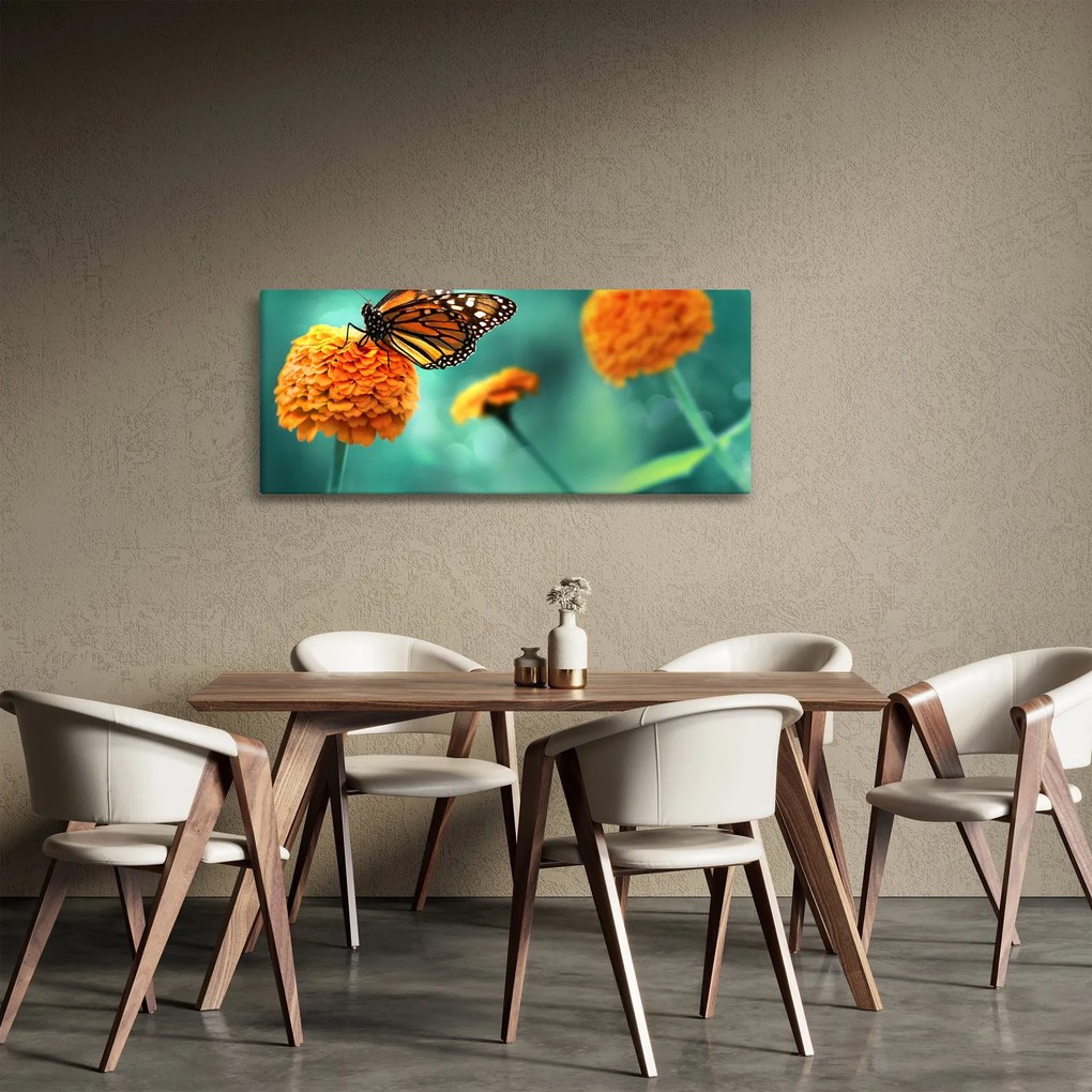 Egy pillangó képe (120x50 cm)