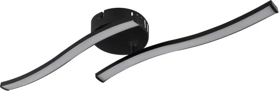 Globo 67178S - LED Felületre szerelhető csillár TYLER LED/12W/230V fekete