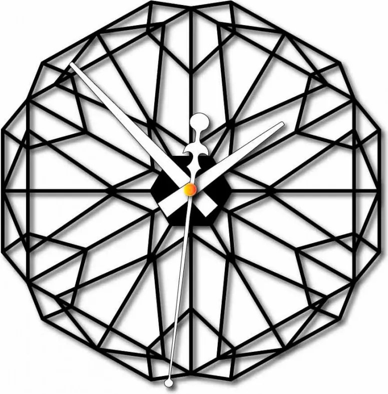 Geometrikus falióra rétegelt lemezből - CUDO