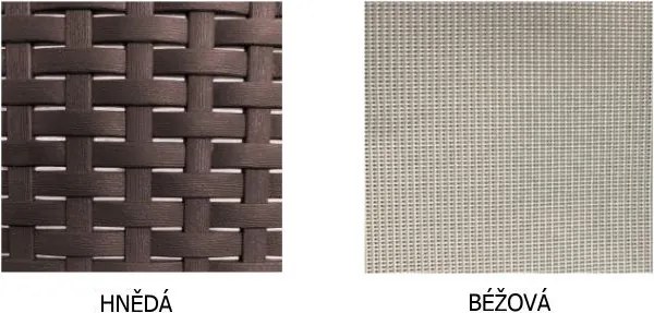 Avenberg IBERIA Nagy rattan szett - barna rattan