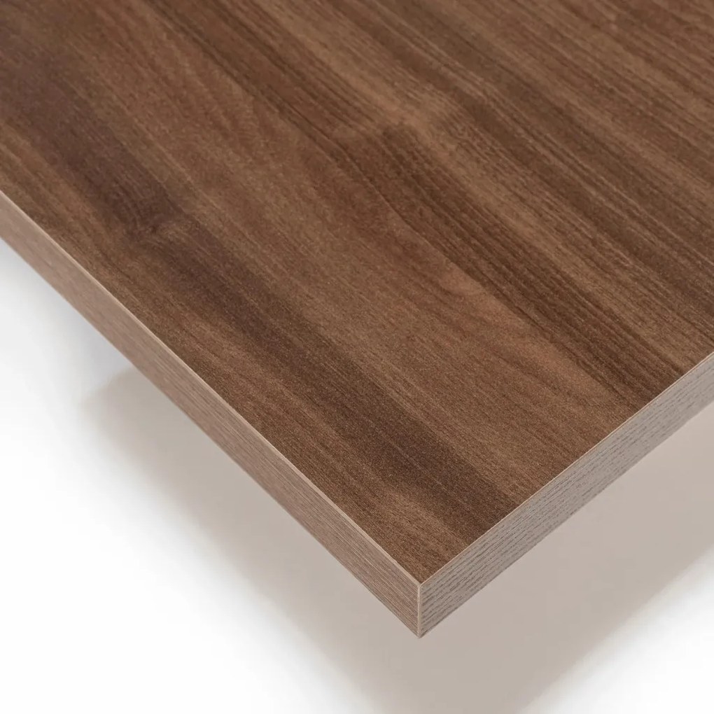 Modern bővíthető étkezőasztal CLARK 120–160 cm dió kasmír