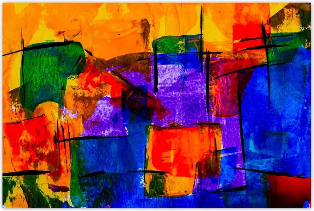 Poszterek 120x80 Absztrakt Hálózat