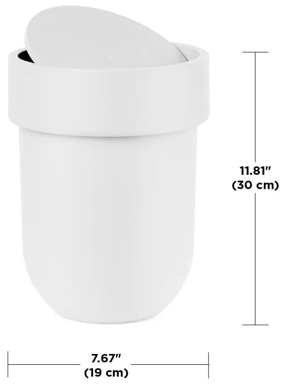 Műanyag szemetes 6 l Touch – Umbra