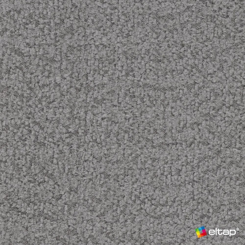 Szürke buklé kinyitható-tárolóhelyes kanapé bal oldali 223 cm Fabillo – ELTAP