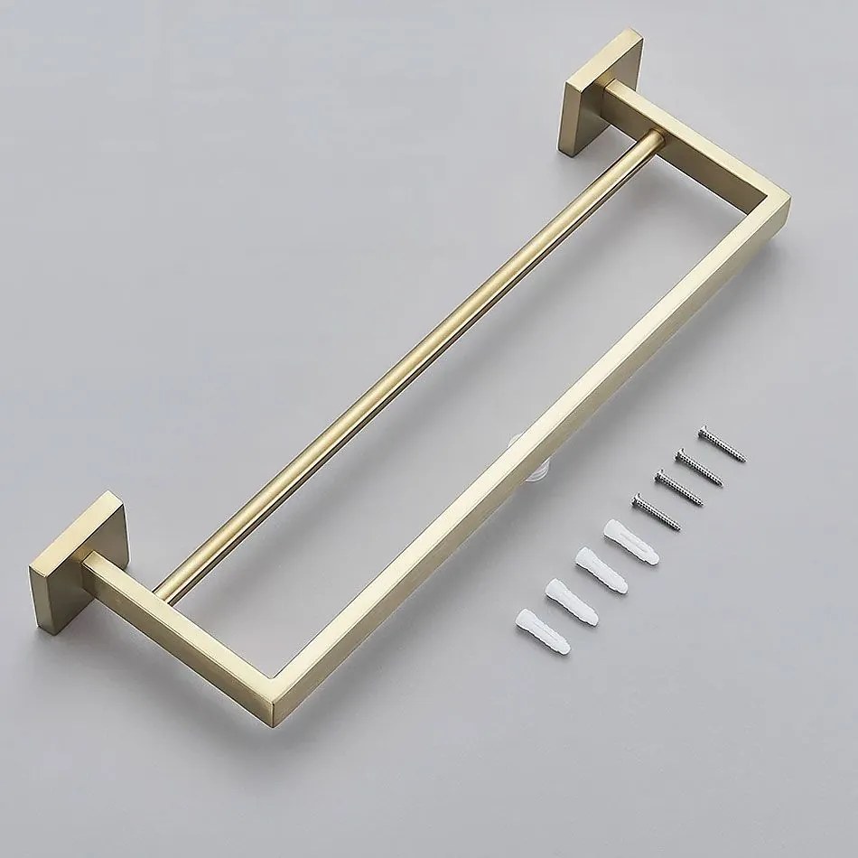 Fürdőszoba fogas GOLD Brush ERLO 02
