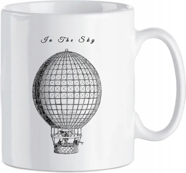Nyomott mintás bögre Léggömb In The Sky 330 ml