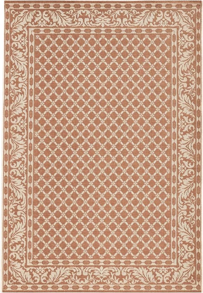 Barna szizál szőnyeg,lapos külső-belső teraszra 120x170