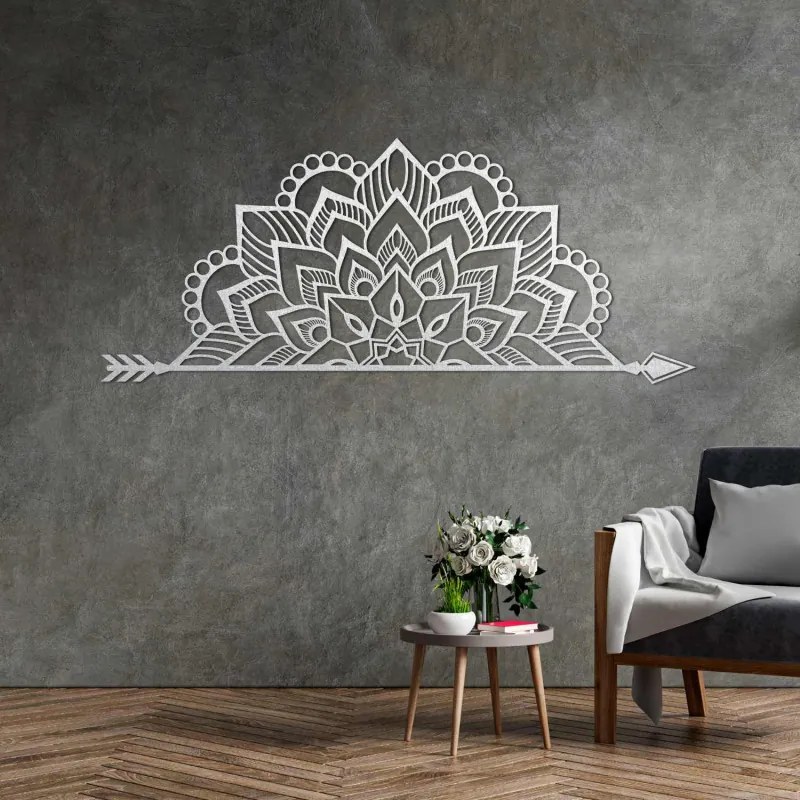 Fából készült mandala a falon - ARONGE