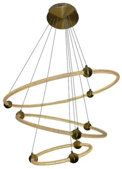 LED állítható fényerejű csillár kábellel LED/45W/230V 3000-6500K + DO