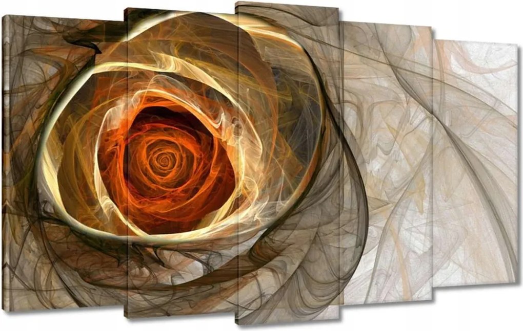 Vászonkép 100x60 Absztrakt rózsa