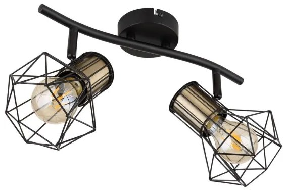 Globo 54017-2M - Spotlámpa PRISKA 2xE27/40W/230V