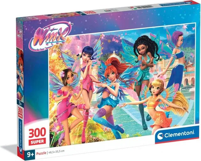 Winx Club Fairy 300 db-os puzzle Clementoni