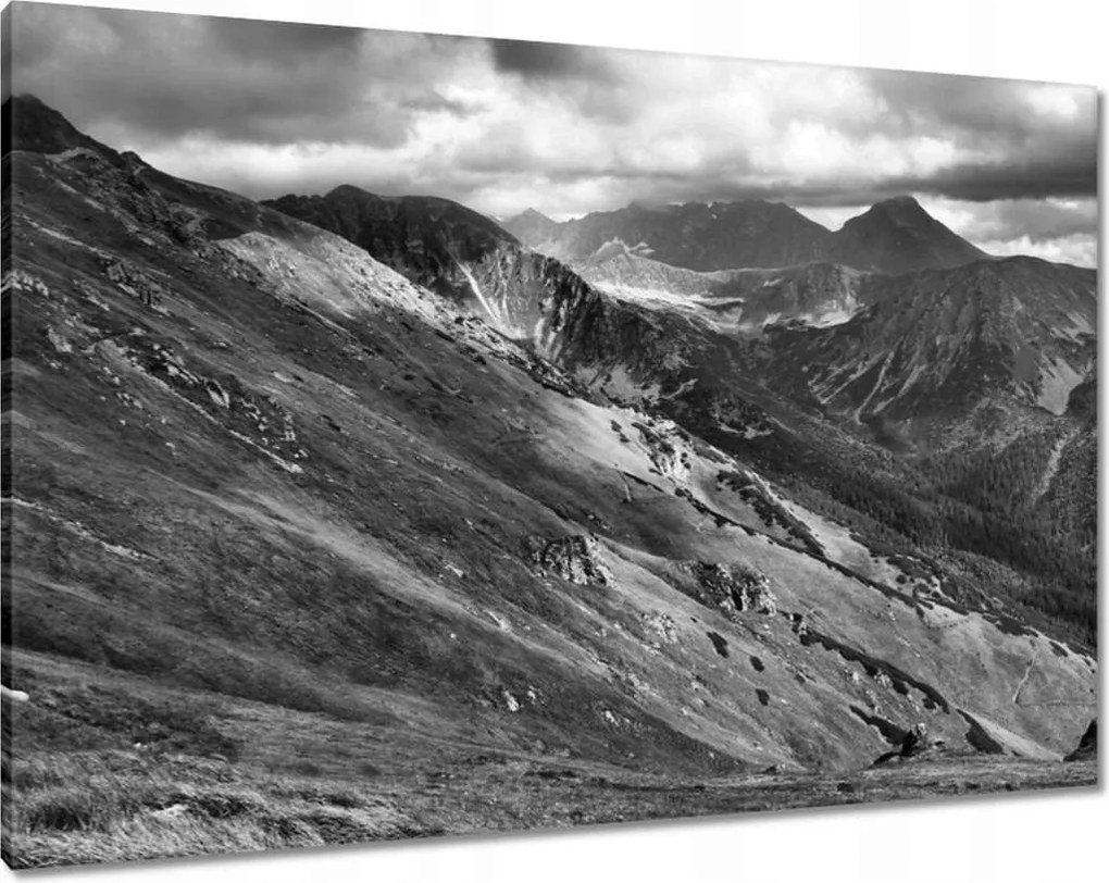 Képek 100x70 Tátra Lengyel hegyek Kilátás