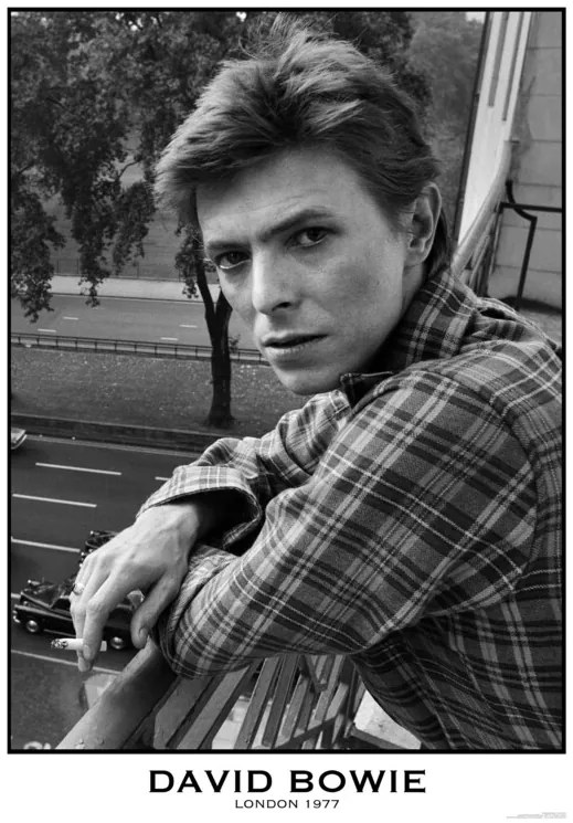 Plakát David Bowie - London 1977