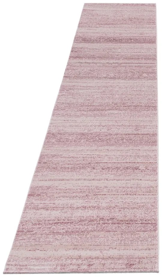 Világos rózsaszín futószőnyeg 80x300 cm Plus – Ayyildiz Carpets