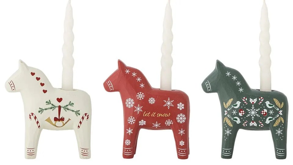 Poligyanta gyertyatartó készlet 3 db-os Siffer – Bloomingville