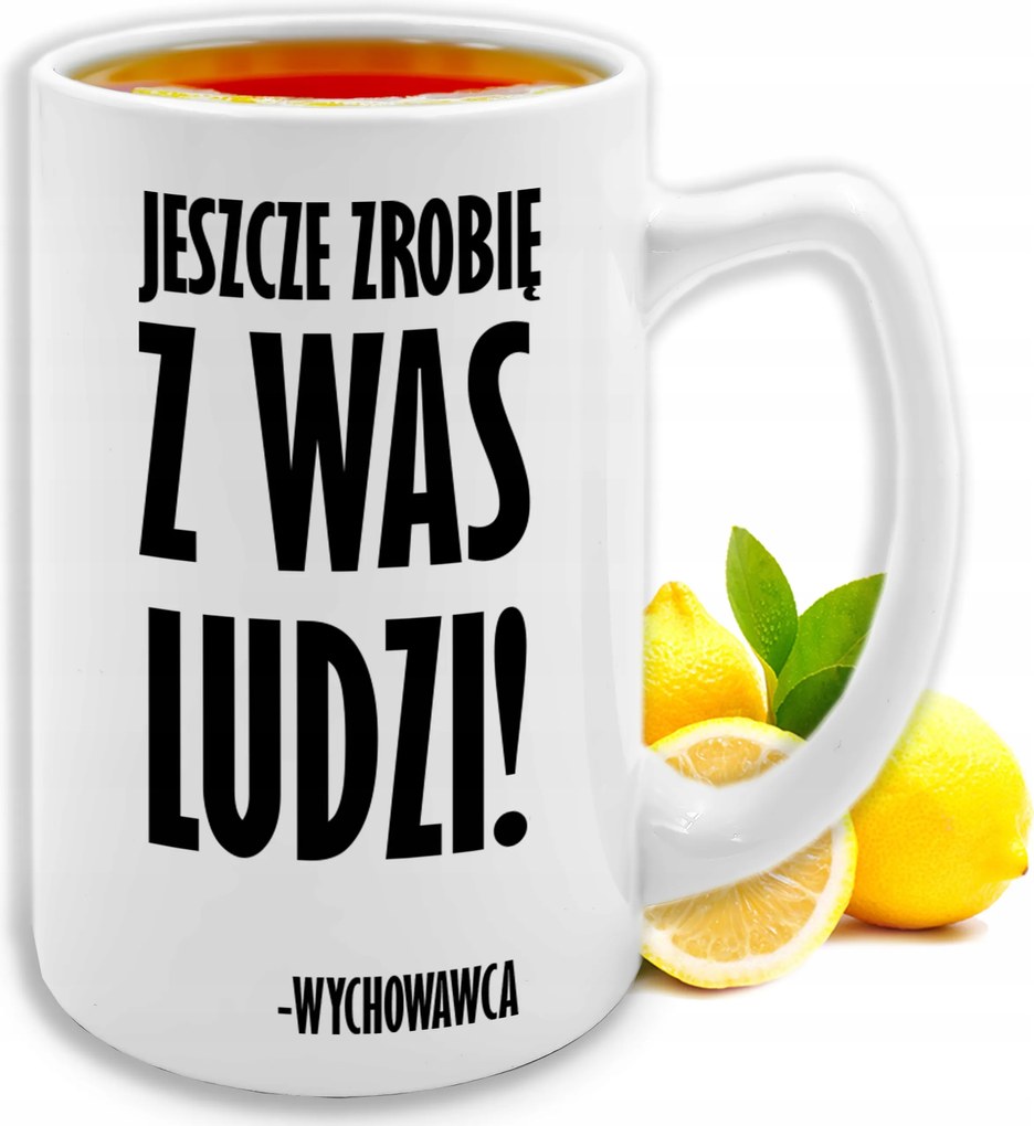 Bögre Nagy Fehér XXL Pedagógusoknak Még embereket készítek belőletek!