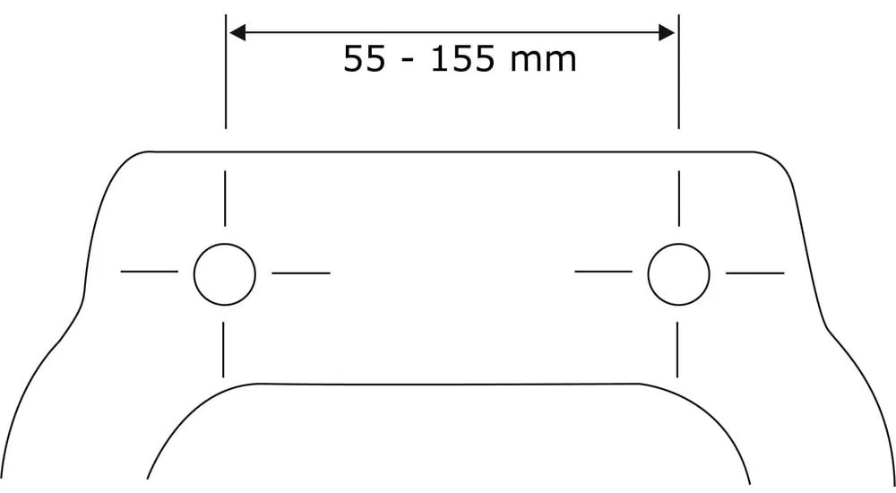 Astera WC-ülőke, 45 x 37,5 cm - Wenko
