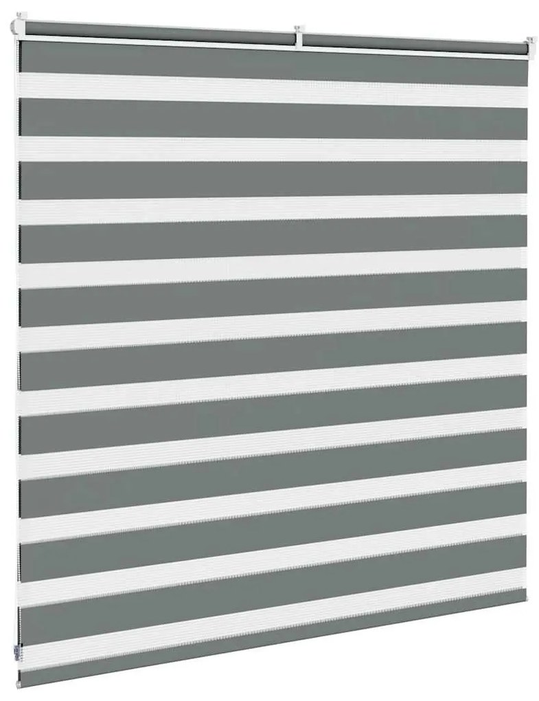 zebrafüggönnyel sötét szürke szövetszélesség 145,9cm poliészter