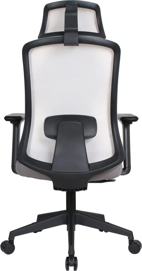 Irodai szék, szürke/fekete, teherbírás 150 kg, ROSANO