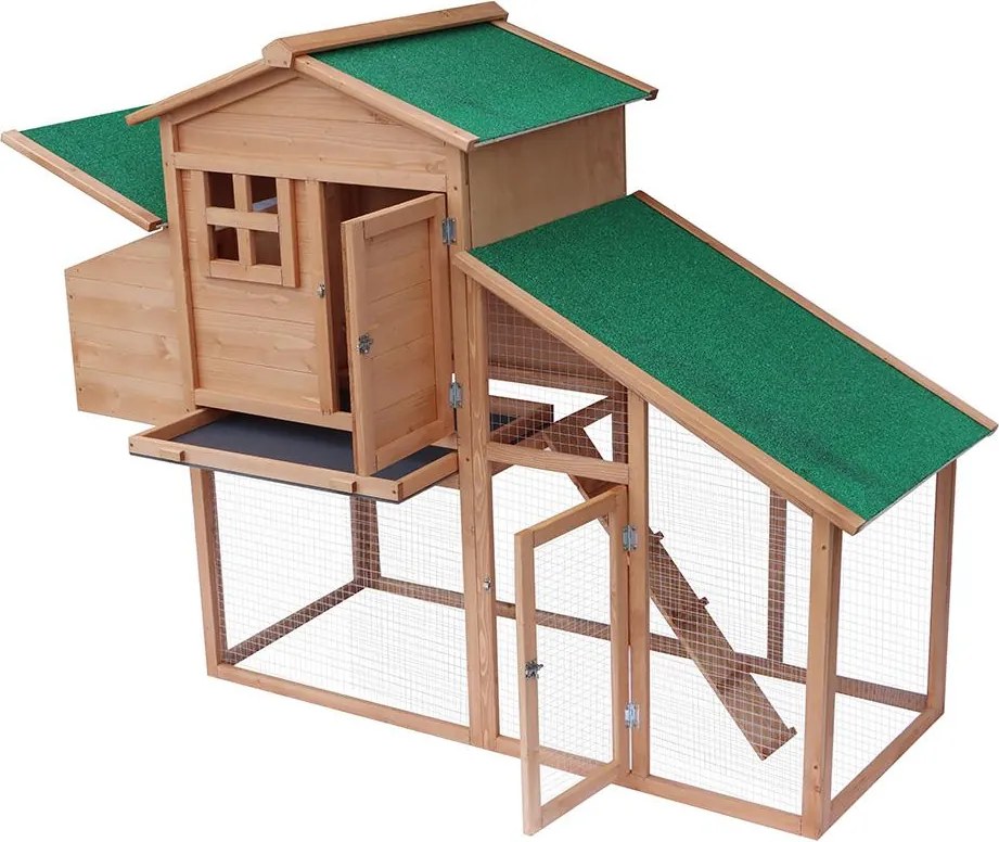 Avenberg COOPER Tyúkól 172 x 66 x 120 cm (barna)