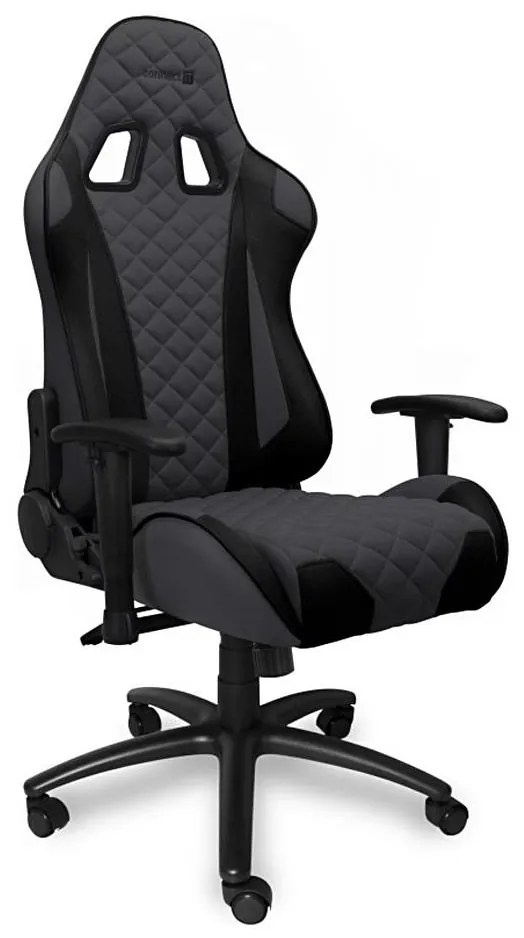 CONNECT IT CGC-1200-GY - Monaco Pro gamer szék szürke/fekete