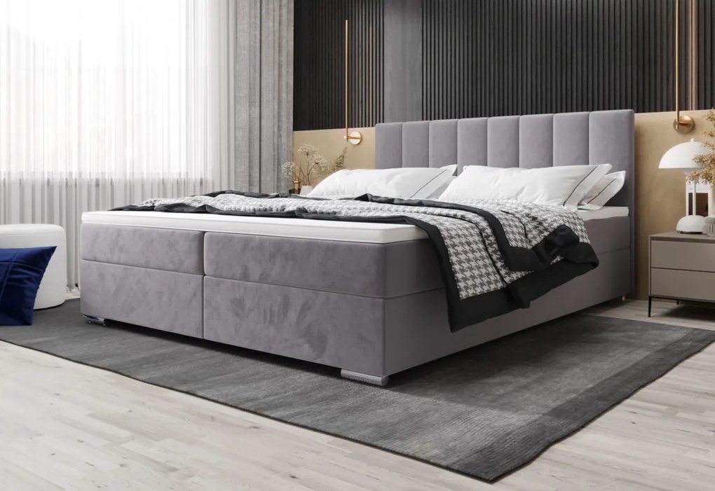 SARINA 4 kárpitozott ágy, 140x200, itaka 15