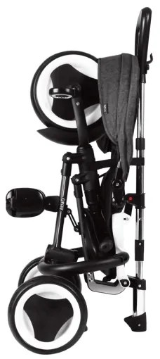 QPlay - Gyermek tricikli 3in1 RITO EVO szürke