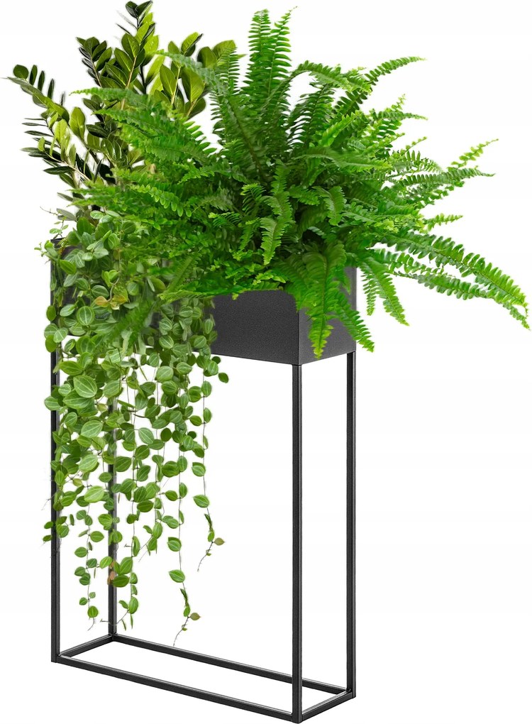 Virágtartó Állvány Loft Fém Álló Virágtartó 60x90cm