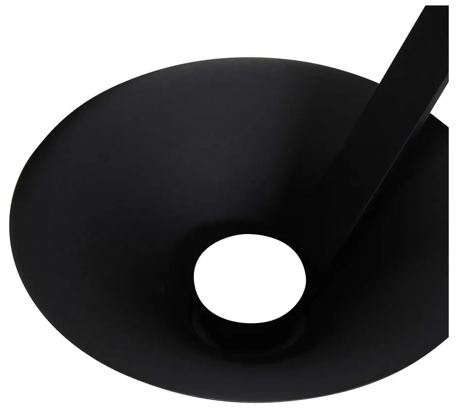 Fekete LED dimmelhető asztali lámpa (magasság 31 cm) Muri – Hübsch