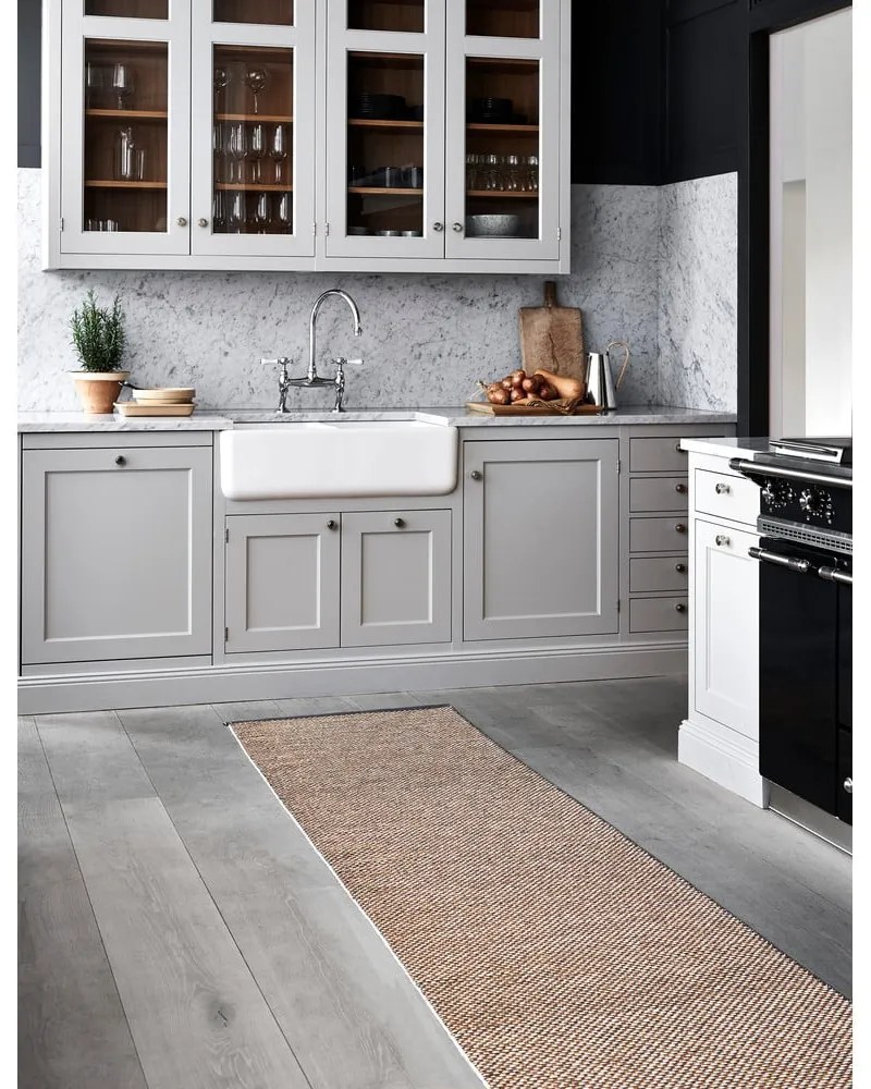 Bézs kültéri-beltéri szőnyeg 85x160 cm Effi Granit – Pappelina