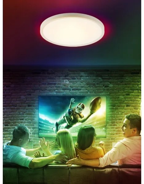Immax NEO 07169-W60 - LED RGB Dimmelhető lámpa TUDO 65W/230V Wi-Fi Tuya + távirányító