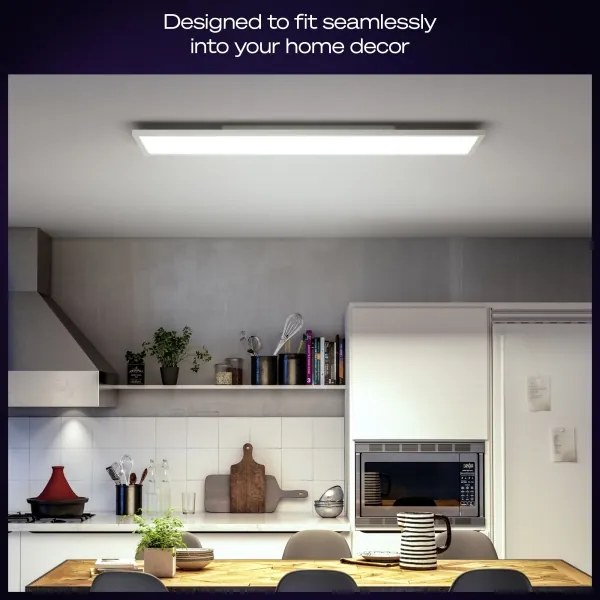 Philips - LED dimmelhető mennyezeti lámpa Hue AURELLE LED/39W/230V 120x30 cm fehér