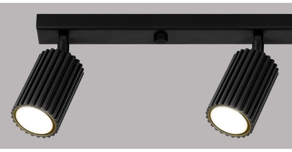Fekete spotlámpa 6,5x81 cm Gleam – Sollux
